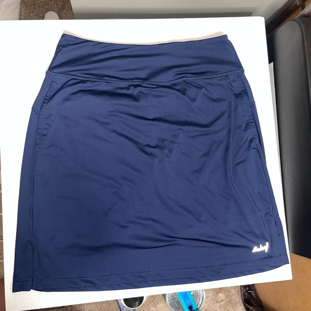 Baleaf Navy Performance Skort with High Waistband